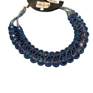 Blue Statement Necklace
